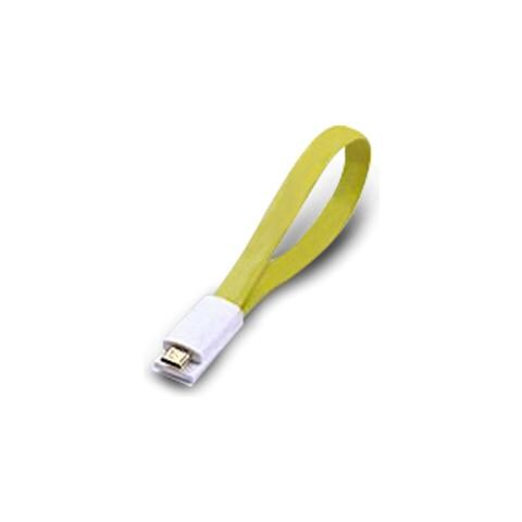 Smartix Usb Cable Green 0.2m Usb2.0 A / Microb - M / M - Foto 1
