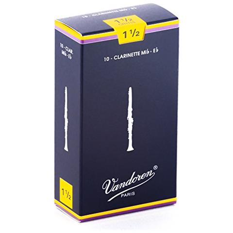 Traditionnelles Ance per Clarinetto Confezione Pz 10 Mib N. 1,5 - Foto 1