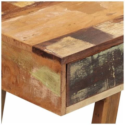 Scrivania In Legno Massello Anticato - Foto 2