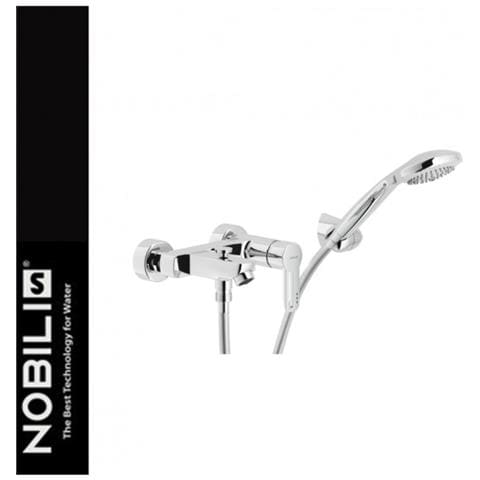 Nobili New Road 110 Miscelatore Vasca Esterno Con Duplex, Cromo - Foto 1