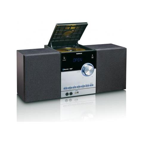 MC-150 Analog / Digital 22W Nero, Argento radio CD - Foto 3