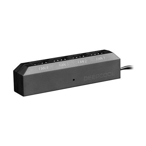Hub 4 Fans Fh-04 Black - Foto 1