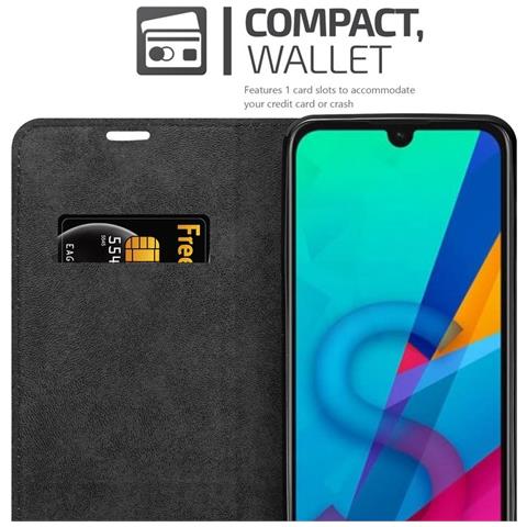 Custodia Compatibile Con Honor 8s In Bruno Caffè - Coperchio Protettiva Con Chiusura Magnetica, Funzione Stand E Tasca Per Le Carte - Foto 2
