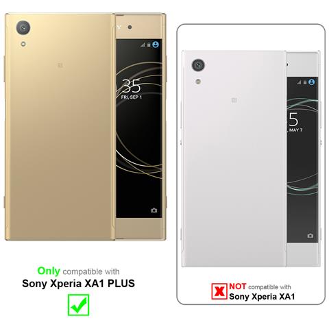 Custodia Compatibile Con Sony Xperia Xa1 Plus In Frost Rosso - Coperchio Protettivo In Silicone Tpu Flessibile - Foto 11