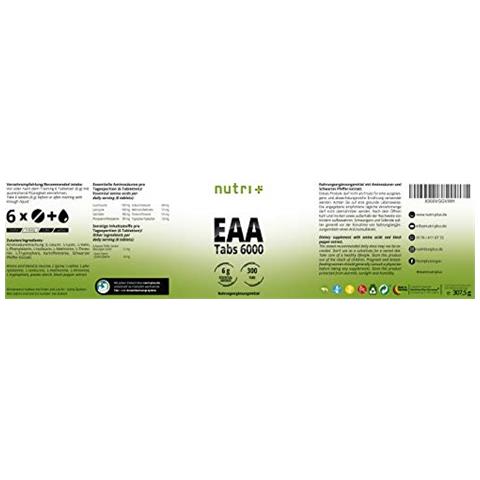 Nutri + Linguette Eaa Vegan 6000, 300 Compresse - Foto 2