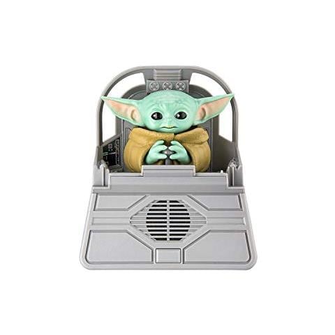 Star Wars MD-067BY. FEv0 Mandaloriano Il Bambino Speaker Voice Activated (Grigio)  - Foto 3