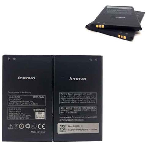 Batteria Ricambio Per Lenovo A600e A630 Bl206 Pila Ricarica 2000ma - Foto 1