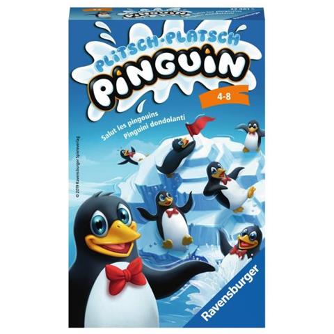 Plitsch Platsch Pinguin Geschicklichkeitsspiel Zur Feinmotorik Kinder (23461) - Foto 1
