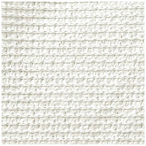 Vela Parasole 160 g / m² Bianca 5x5 m in HDPE - Foto 2