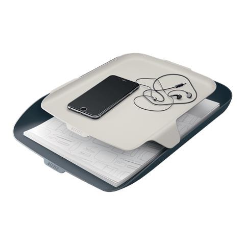 Leitz Briefkorb Cosy 52590089 +organizer A4 Ps Grau (52590089)  - Foto 2