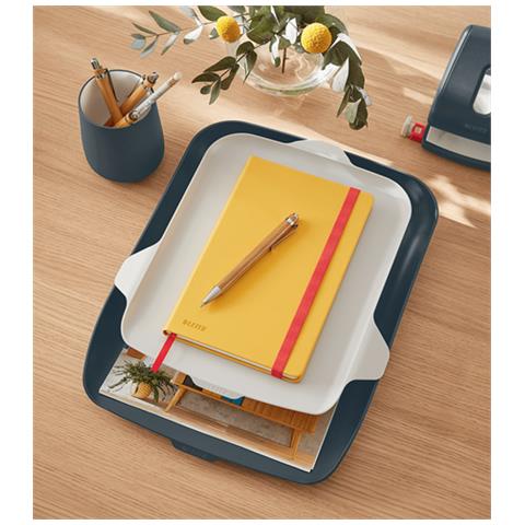Leitz Briefkorb Cosy 52590089 +organizer A4 Ps Grau (52590089)  - Foto 3
