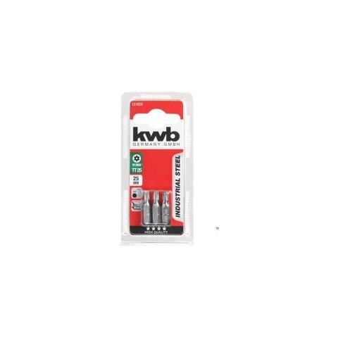 3 Bit 25mm T-torx 25 Card - Foto 2