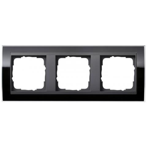 0213738 Nero Placca Per Interruttori E Coperchio Per Presa - Foto 1