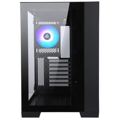 Case Dark Cave Tower ATX / micro ATX / Mini-ITX 3 Porte USB 3.2 Colore Nero (Finestrato) - Foto 2