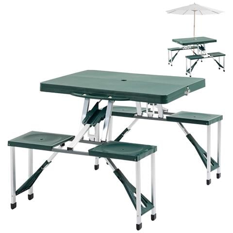 Tavolo Da Campeggio Tavolo Pieghevole Pic Nic Alluminio Con