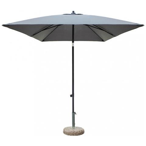 Ombrellone Nice Nero P /c 2 X 3 Telo Grigio - Foto 1