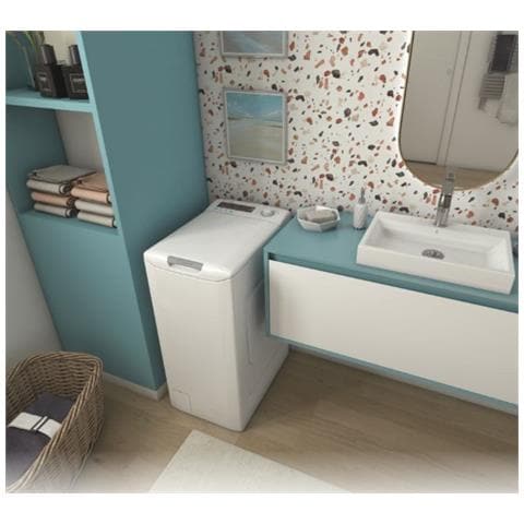 Lavatrice Carica dall'alto CSTG 27T2-11 Smart Inverter Mix Power System 7 Kg Classe D Centrifuga 1200 giri - Foto 7