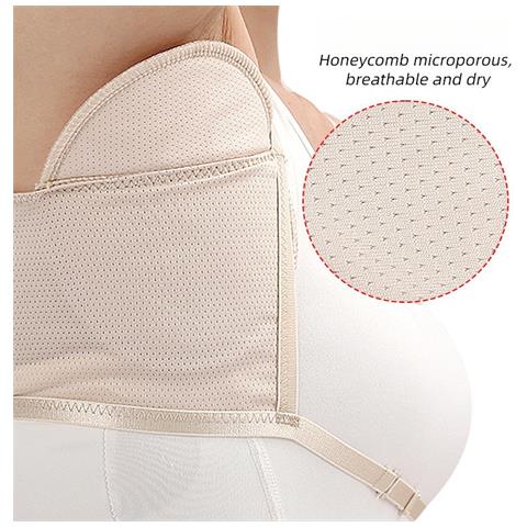 1 Paio Di Cuscinetti Ascellari Lavabili Invisibili Beige - Foto 6