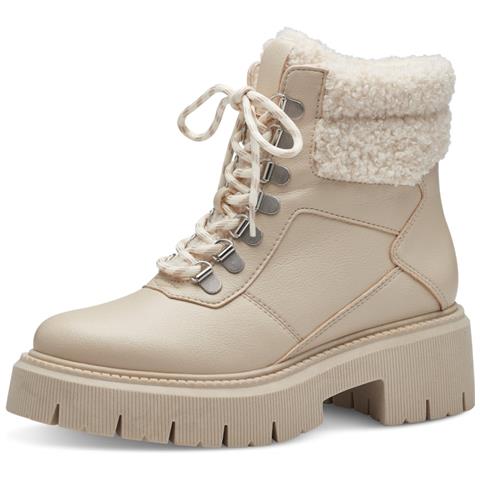 Toria Booties Stivaletti Tessile Scarpe Donna Beige Eu 41, 2-26219-41 403 - Foto 1