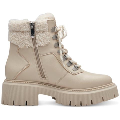 Toria Booties Stivaletti Tessile Scarpe Donna Beige Eu 41, 2-26219-41 403 - Foto 3