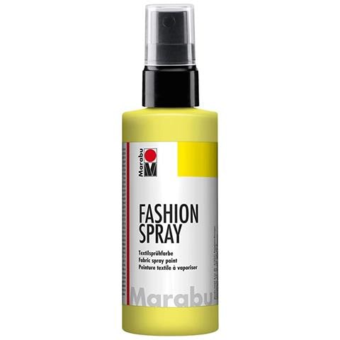 Vernice ""fashion Spray"" Per Stoffa Con Erogatore Spray 100ml - Colore Giallo Limone 020 - Foto 1
