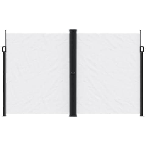 Tenda Da Sole Laterale Retrattile Bianca 200x1200 Cm - Foto 3