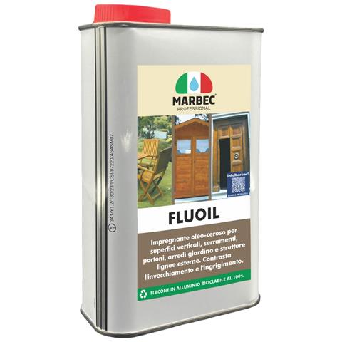 Fluoil 1lt - Impregnante Per Legno Esterno - Foto 1