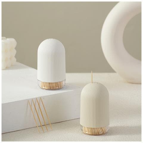 Portastuzzicadenti Moderno Elegante E Pratico Beige - Foto 1