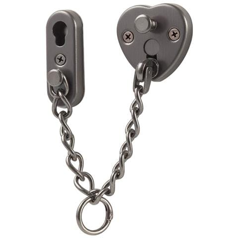 Serratura A Catena Di Sicurezza Per Porta In Acciaio Inossidabile Dorato A Forma Di Cuore Green - Foto 1