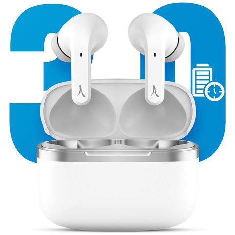 Auricolari Bluetooth Autonomia 30h, Bianco - Foto 2