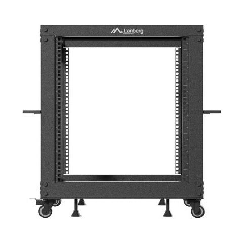 Lanberg OR01-6112-B, Rack indipendenti, 12U, 600 kg, Rotelle, 22 kg, Nero - Foto 2