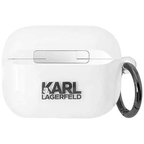 Cover Per Airpods Pro 2 Silicone Nft Choupette Con Anello Di Trasporto, Trasparente - Foto 5