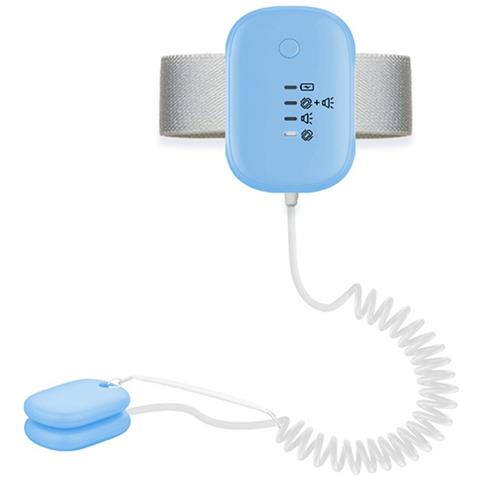 Allarme Enuresi Notturna Cablato Magnetico: Soluzione Efficace Per Incontinenza Notturna Blue - Foto 2