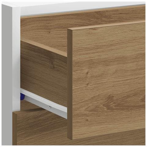 Base da Cucina “Lyon” Rovere Artigianale Legno Multistrato - Foto 9