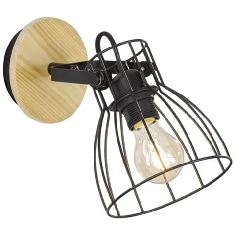 Lampada da parete Die, nera - Foto 2