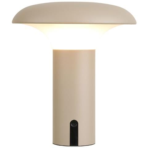 Lampada Led Solare Ricaricabile Ramsey In Pp Beige Ø18 Cm - Foto 2