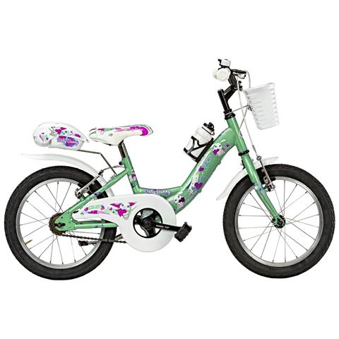 Bici Bimba Misura 16 Telaio Venere Bambina Modello Baby Bunny Bb16 1v - 24 Verde Chiaro - Foto 1