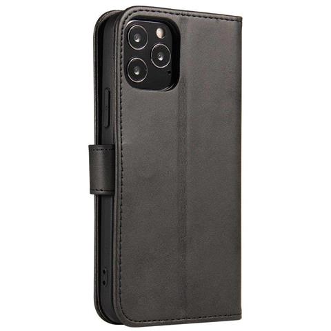 Custodia Magnetica Elegante Con Flap E Funzione Supporto Per Poco M4 Pro 5g Nera - Foto 2