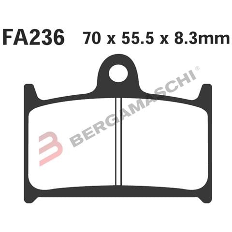 B1r R1823600 Pastiglie Hh Triumph Speed Tr. ant. Fa236hh - Foto 1