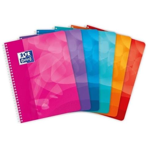 400080638 quaderno A Spirale, 100 pagine 90 g, A Quadretti 5 x 5 colori Casuali - Foto 1