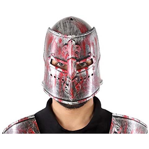 -62090 -62090-accessorio Per Travestimento Dà Uomo Di Guerra, 62090, Argento, Solo Taglia - Foto 1