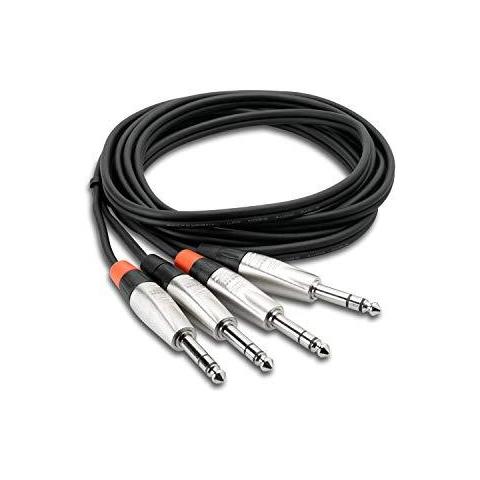 Argento Hosa Hss-003x2 Rean Neutrik Cavo Di Collegamento (4 X Jack 63 Mm 90 Centimetri Prezzo Per La Coppia)  - Foto 1