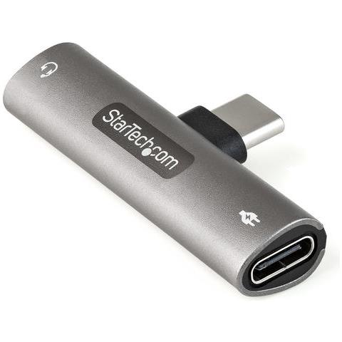 Usb C Audio + Charge Adapter 3.5mm Headset Jack + Pd Charging - Foto 1