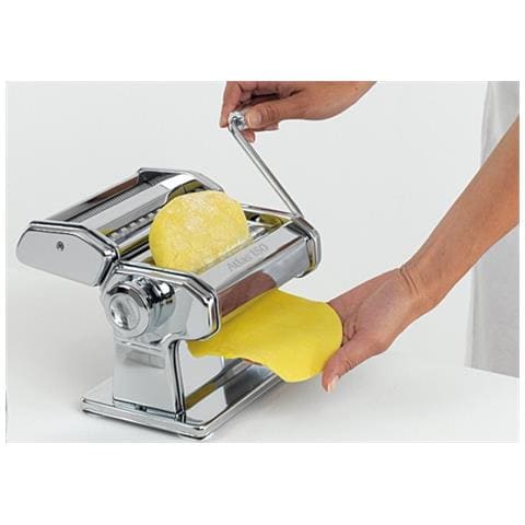 Macchina Per La Pasta Manuale Atlas 150 Colore Rame Cromato Lasagne Fettuccine Tagliolini - Foto 2
