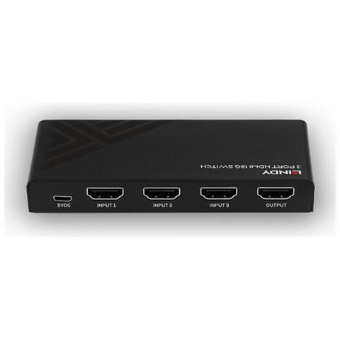 Commutatore Matrix Switch con Risoluzione 4096 x 2160 Pixel 4 Porte HDMI - Foto 2