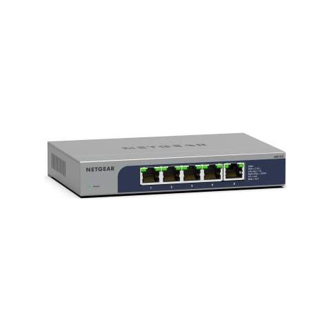MS105-100EUS switch di rete Non gestito 2.5G Ethernet (100/1000/2500) Supporto Power over Ethernet (PoE) 1U - Foto 1