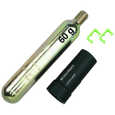 Bomboletta Di Gas Gr 60. Pin Verdi. Capsula Con Pastiglia Di Sale. - Foto 1