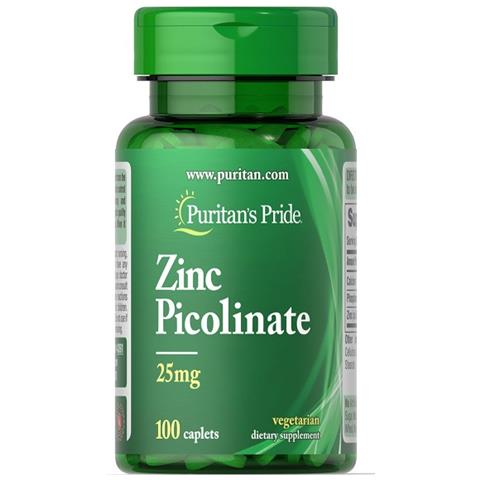 Zinco Picolinato 25 Mg 100 Compresse Puritans Pride - Foto 1