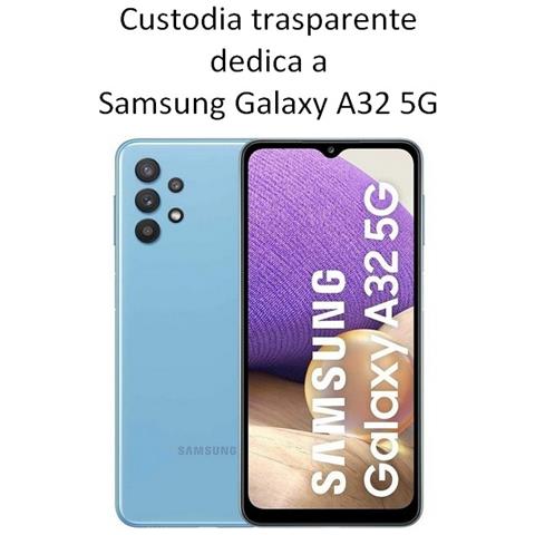 Ultra Slim Custodia Tpu Silicone 0,3mm Cover Case Per Samsung Galaxy A32 5g A326 Trasparente - Foto 2