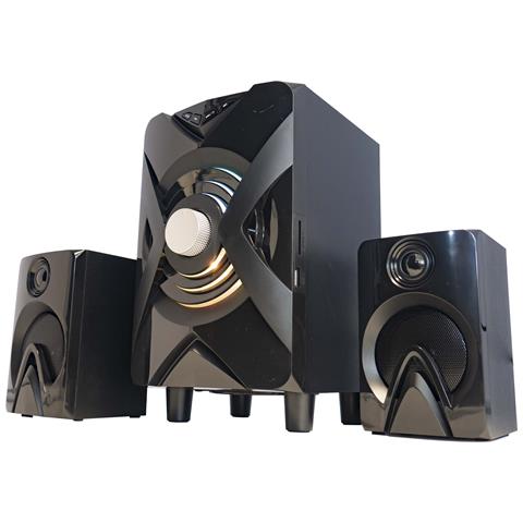 Impianto Audio Film Musica Gaming 2.1 Altoparlanti Casse Speakers Computer Pc - Foto 1